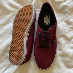 Maroon Women’s Vans size 7
